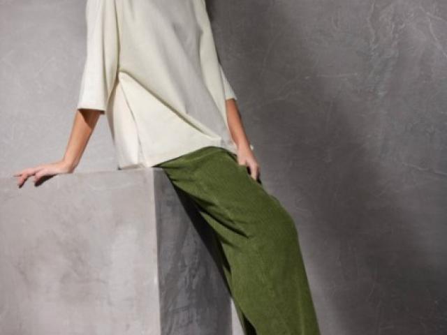 pantalon velours tout doux et confortable de chez pulin
