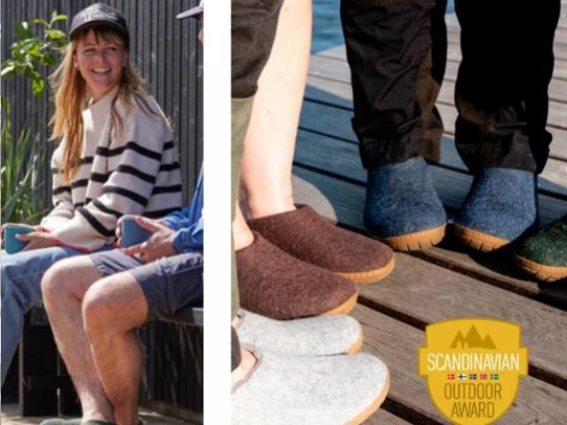 Pantoufles de qualité supérieure 100 % naturelles  5 couches de feutre
