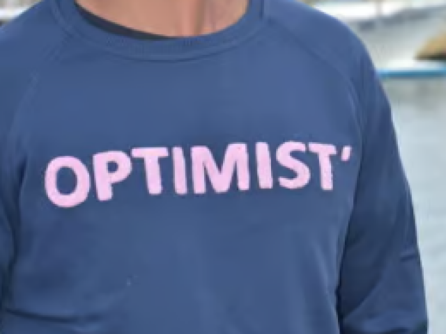Sweat OPTIMIST'  Sweat MIRABELLE – 100 % coton – Fabrication Portugal