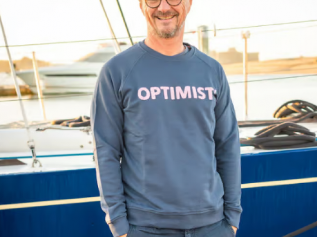 Sweat OPTIMIST'  Sweat MIRABELLE – 100 % coton – Fabrication Portugal