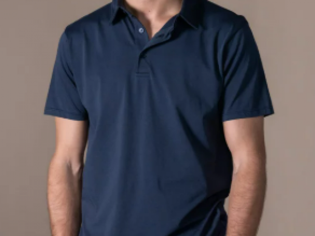POLO ANONYM APPAREL Polo décontracté à col boutonné en jersey