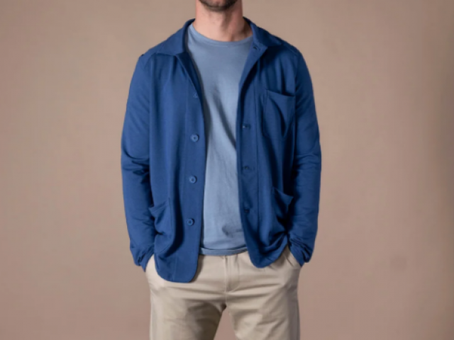 VESTE ANONYM APPAREL Veste workwear en molleton non gratté touché seconde peau