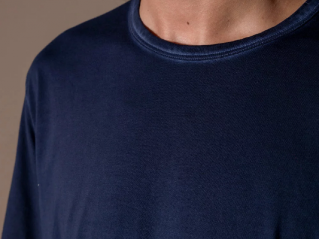 Tee-shirt ANONYM APPAREL col rond en Mid jersey délavé