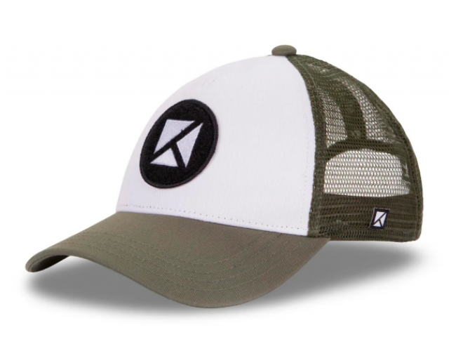 CASQUETTE KULTE SCRATCH KAKI BLANCHE casquette Trucker