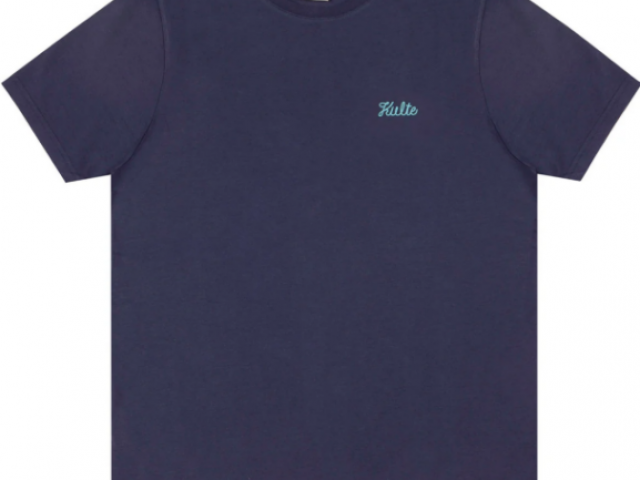 T-SHIRT KULTE SCRIPT 100 % coton organic et made in Portugal