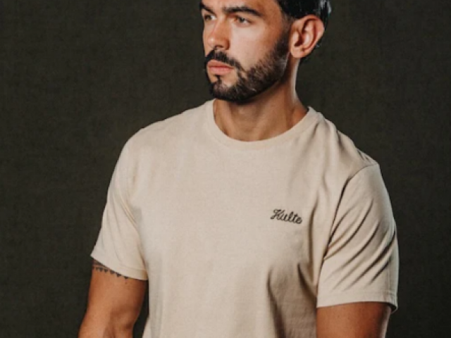 T-SHIRT KULTE SCRIPT 100 % coton organic et made in Portugal