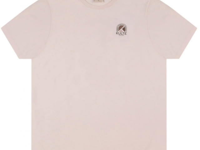 T-SHIRT KULTE ALWAYS OFF WHITE 100 % coton organic et made in Portugal