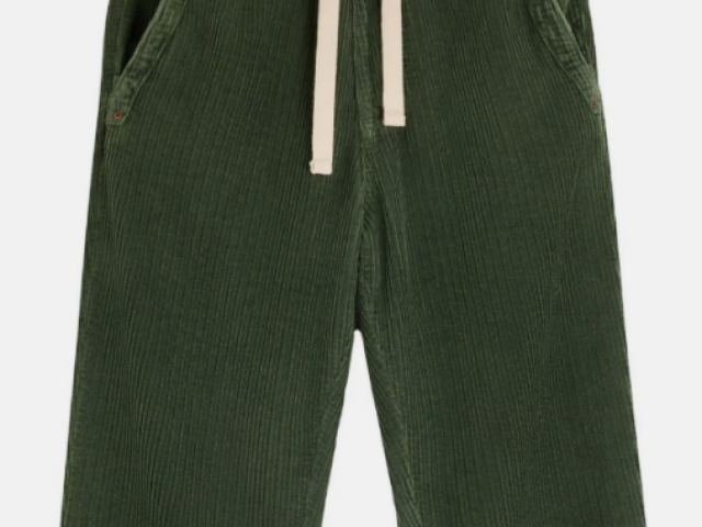 Pantalon Loose PULLIN Fourleaf Couleur : Vert kaki