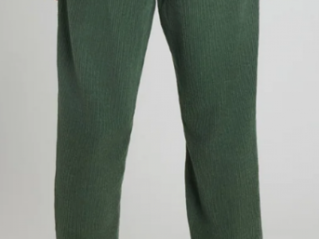 Pantalon Loose PULLIN Fourleaf Couleur : Vert kaki
