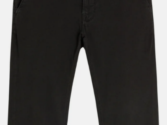 Pantalon Chino PULLIN Dark25 coupe chino toile teintée  Couleur : Noir