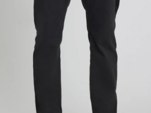 Pantalon Chino PULLIN Dark25 coupe chino toile teintée  Couleur : Noir