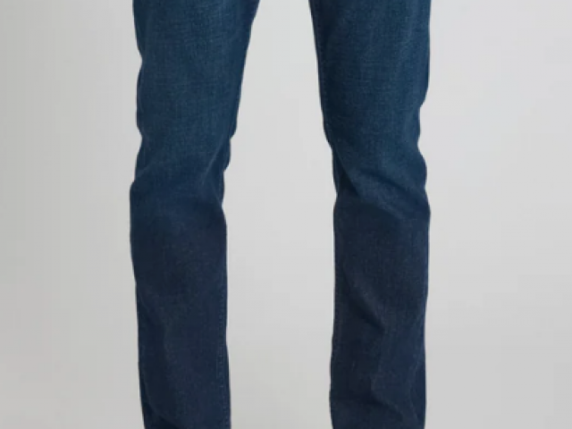 Pantalon Regular PULLIN Wheel coupe regular denim Couleur : Bleu