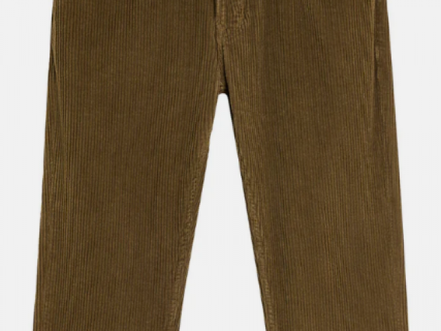 Pantalon Regular PULLIN Otter coupe regular velours côtelé  Couleur : Marron