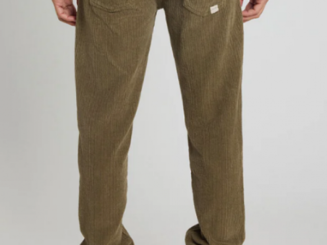 Pantalon Regular PULLIN Otter coupe regular velours côtelé  Couleur : Marron