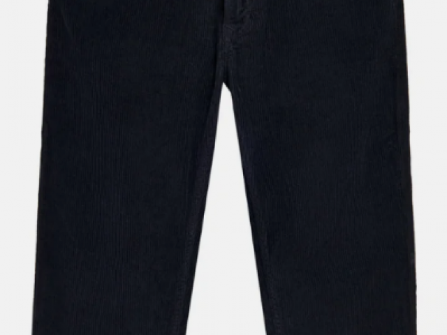 Pantalon Regular PULLIN Roydisco coupe regular velours côtelé  Couleur : Bleu