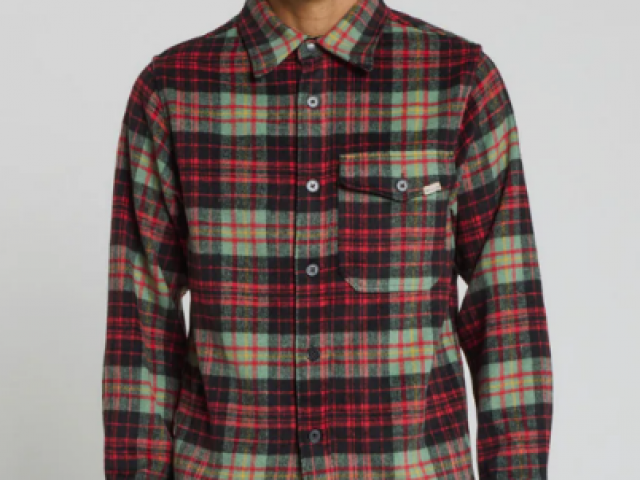 Surchemise Over Darkred COULEUR : ROUGE de chez PULLIN