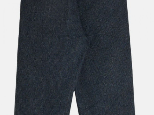 Pantalon Homme Ozzy Pant Dknavy coupe tapered loose de chez PULLIN