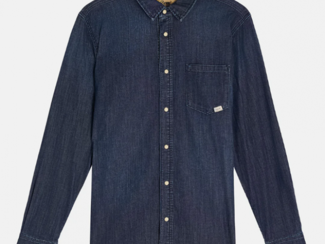 Chemise Mixte Homme Blue de chez PULLIN