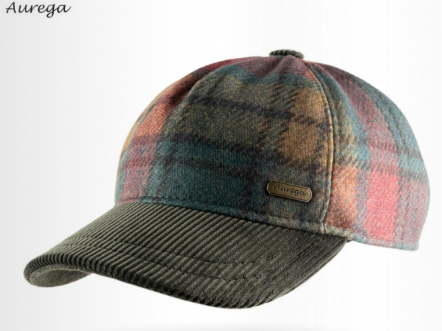 Casquette baseball avec une allure rétro et chaleureuse de chez AUREGA