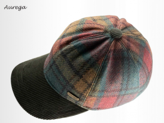 Casquette baseball avec une allure rétro et chaleureuse de chez AUREGA