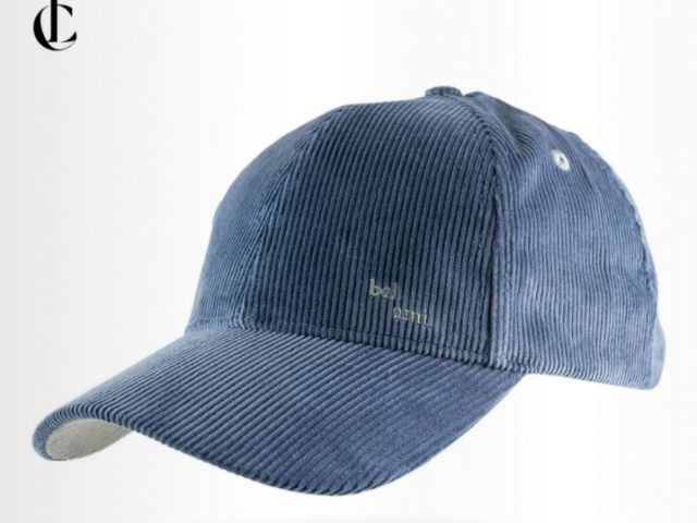 Casquette velours côtelé réglable
