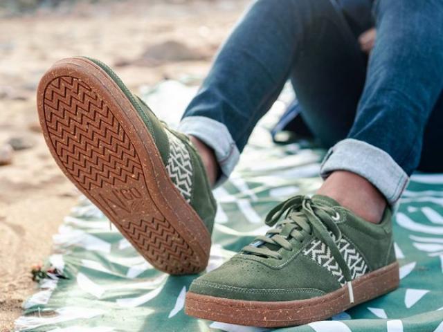 basket n'go recyclé , confort légèreté et voute plantaire pour une marche optimal