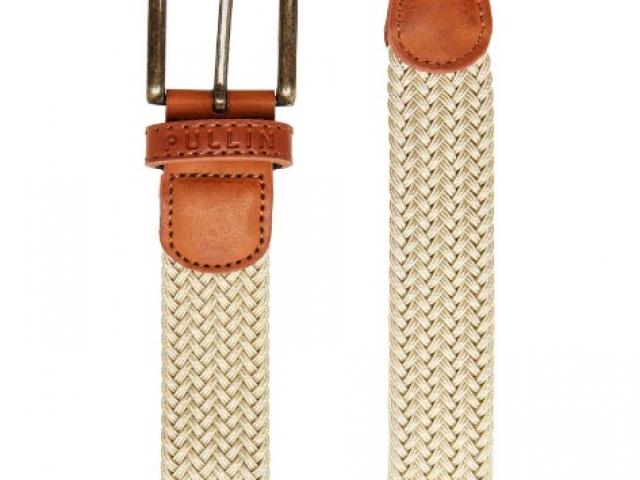 Ceinture de la marque française Pull In unie et tressée ultra stretch