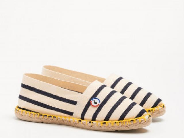 espadrille la pantoufle à pépère fabrication artisanale Française