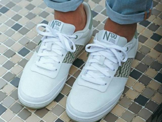basket n'go recyclé , confort légèreté et voute plantaire pour une marche optimal