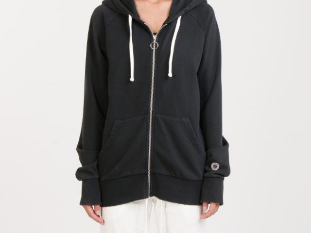 sweat a capuche zippé Sweet Pants matériaux naturelle tout confort