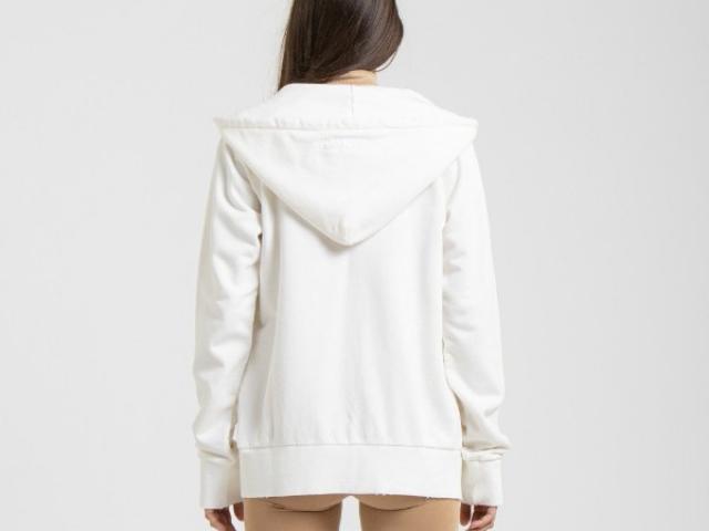 sweat a capuche zippé Sweet Pants matériaux naturelle tout confort