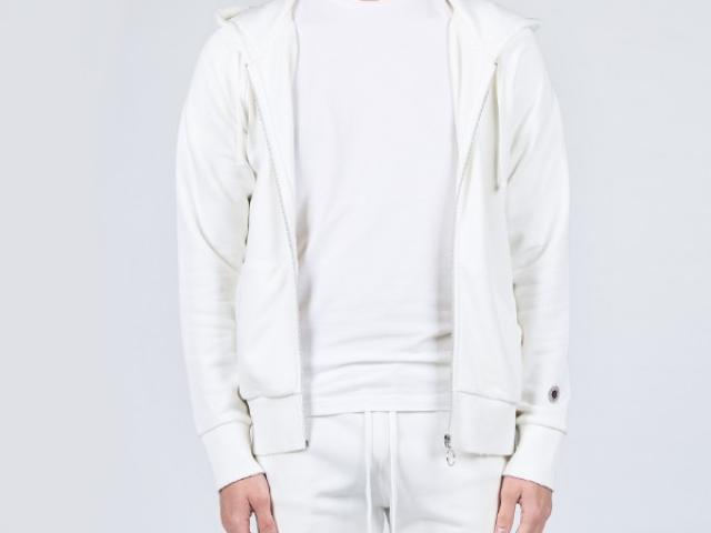 sweat a capuche zippé Sweet Pants matériaux naturelle tout confort