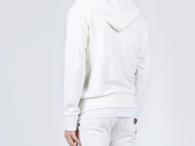 sweat a capuche zippé Sweet Pants matériaux naturelle tout confort
