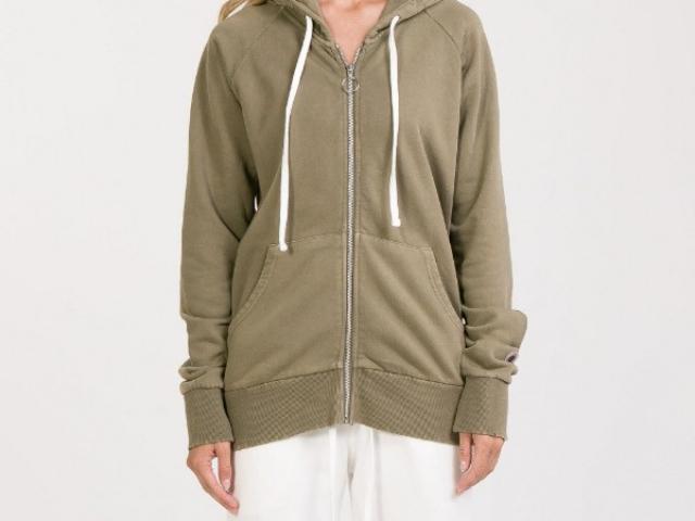 sweat a capuche zippé Sweet Pants matériaux naturelle tout confort