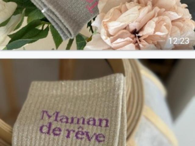 chaussettes paillettes message, le cadeau idéal pour toute la famille.