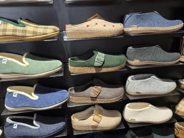 Pantoufles de qualité supérieure 100 % naturelles fabriqué en Allemagne
