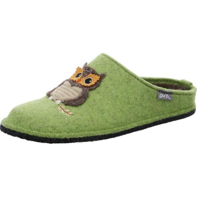 pantoufle cosy  de la marque ARA chaud et cocooning 