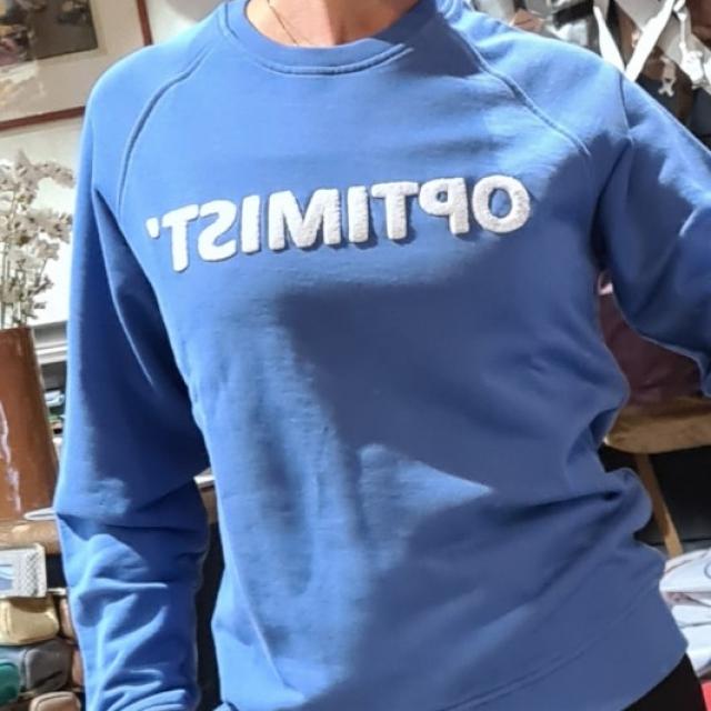 Sweat Optimist' Homme et Femme fabrication française 