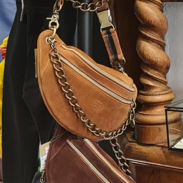 sac banane MILA LOUISE tout cuir PETRA 