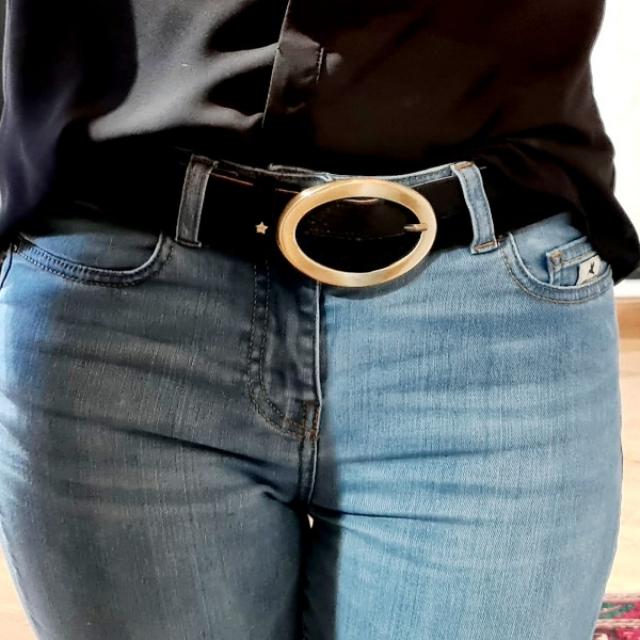 ceinture en cuir Mila Lousie créatrice française (mais) 