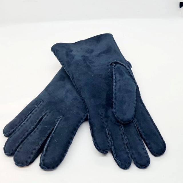 Gants en cuir et véritable mouton 100% naturel créatrice française Milona