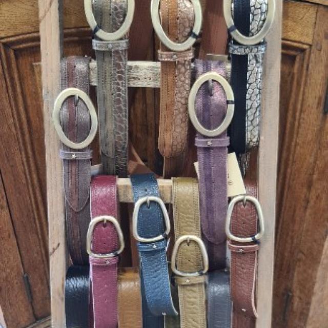 ceinture en cuir Mila Lousie créatrice française 