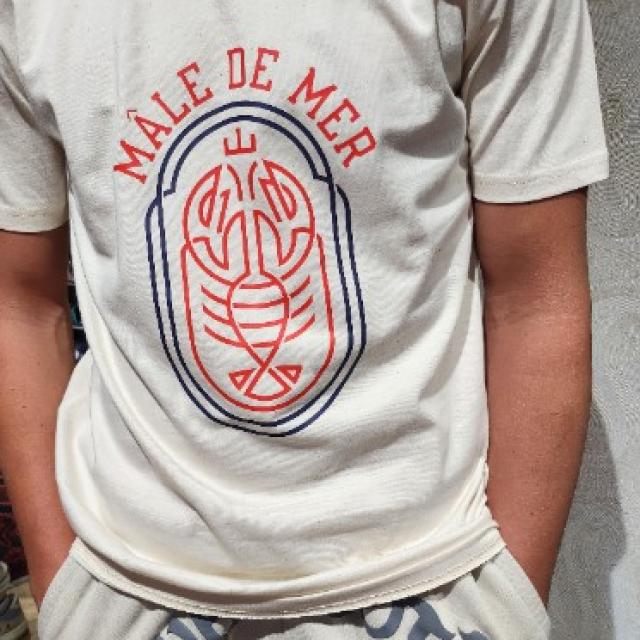 t-shirt Anouk et ninon fabrication Française coton biologique.