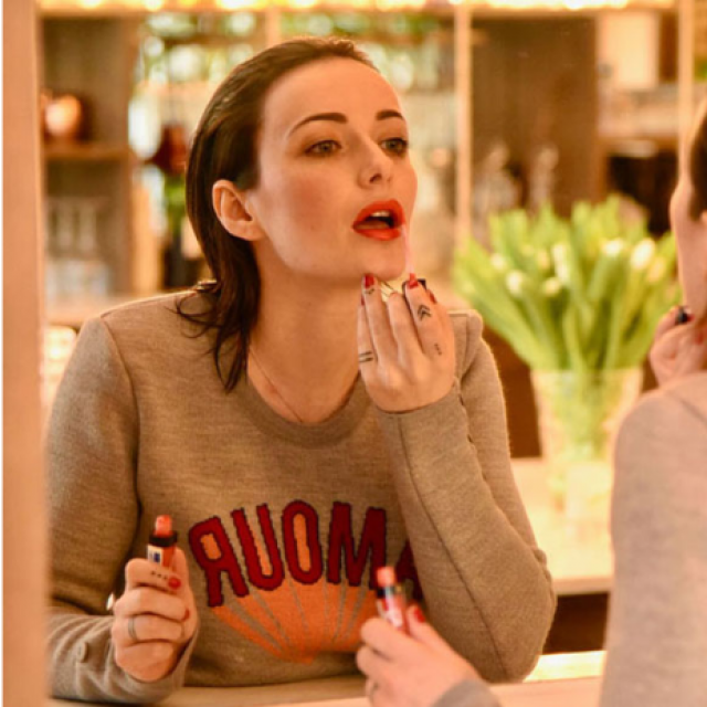 Pull Femme amour en laine de la marque française Maille Factory