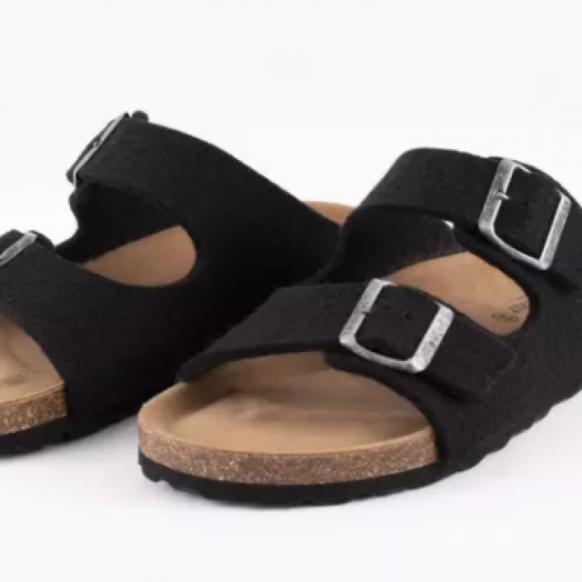 Sandale Cassandre en laine Sheperd avec voute plantaire , top confort 