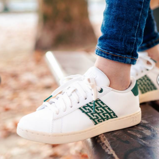 basket n'go recyclé , confort légèreté et voute plantaire pour une marche optimal