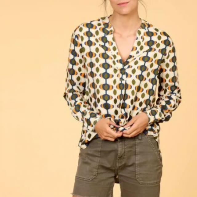 blouse storiatipic 100 % modal pour un confort optimal.
