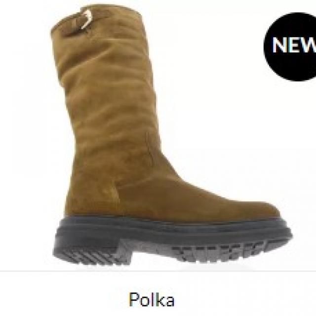 botte aliwell cuir intérieur extérieur POLKA