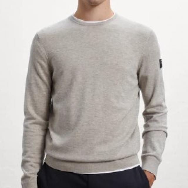 pull homme en maille BAYONA mode écoresponsable 