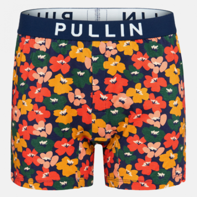 Calecon PULLIN Ample Floral coupe boxer large fabriqué au Portugal lyocell